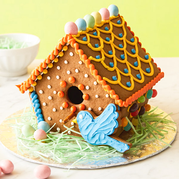 Spring gingerbread house ideas