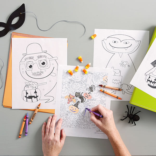 Halloween Coloring Pages