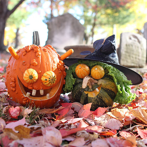 Creative Pumpkin-Carving Ideas: Reek & Shriek Pumpkins