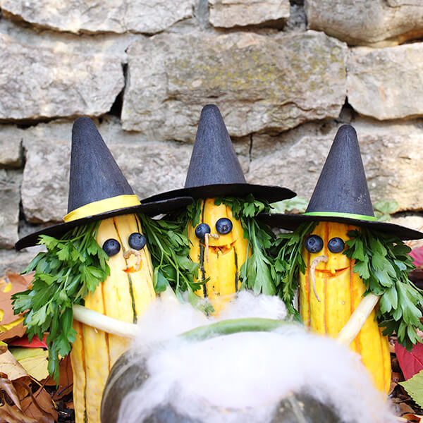 Creative Pumpkin-Carving Ideas: Something Wicked Trio