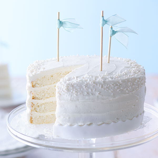 White Cake and Buttercream Frosting Recipes