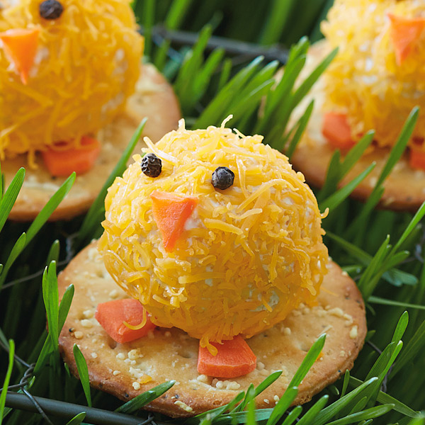 Cheesy Chicks Mini Cheese Balls Recipe