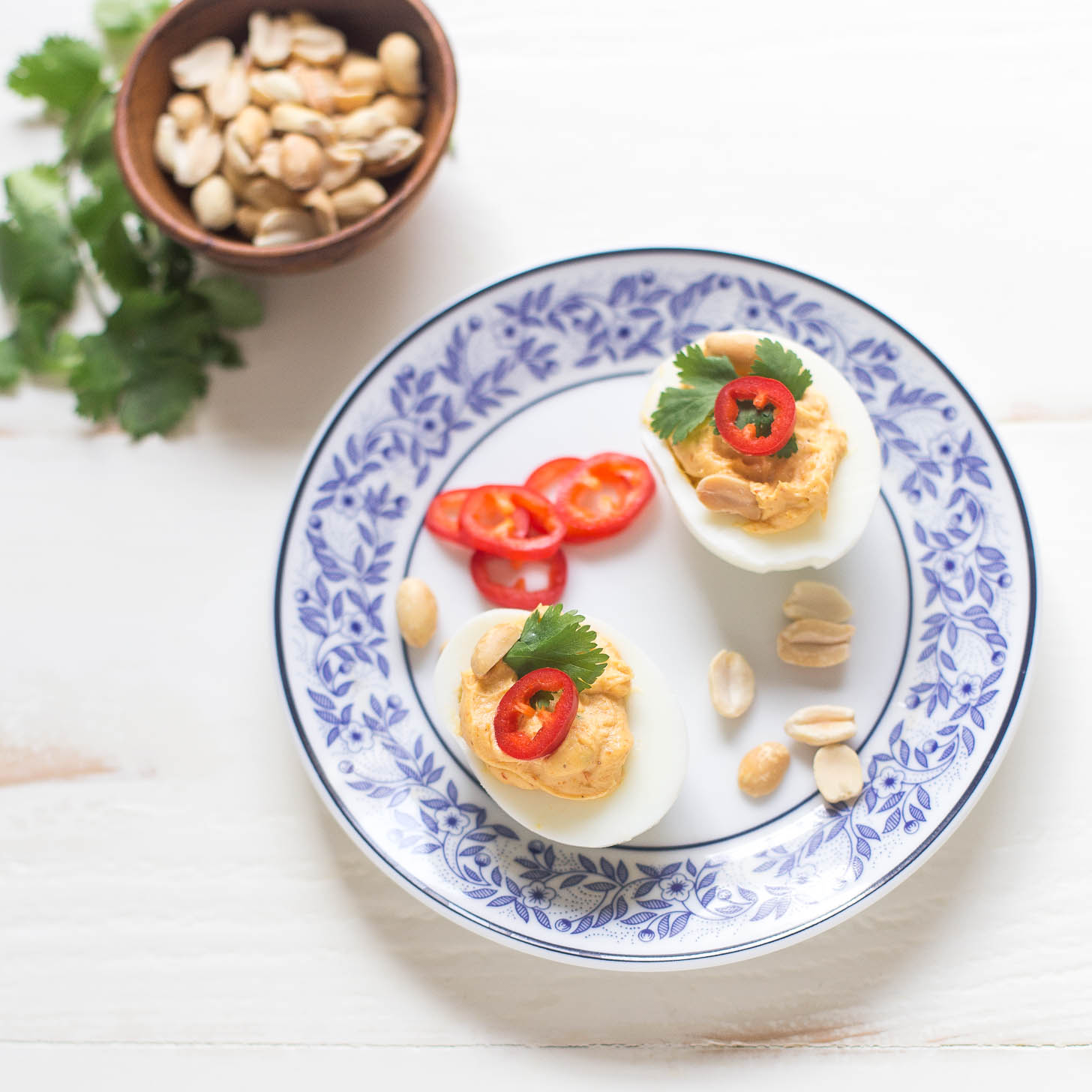 Thai Curry Deviled Eggs