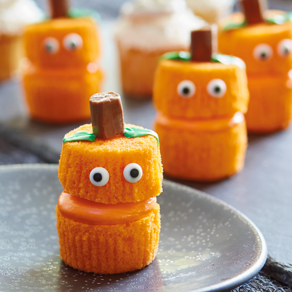 Jack-o-lantern Cupcakes