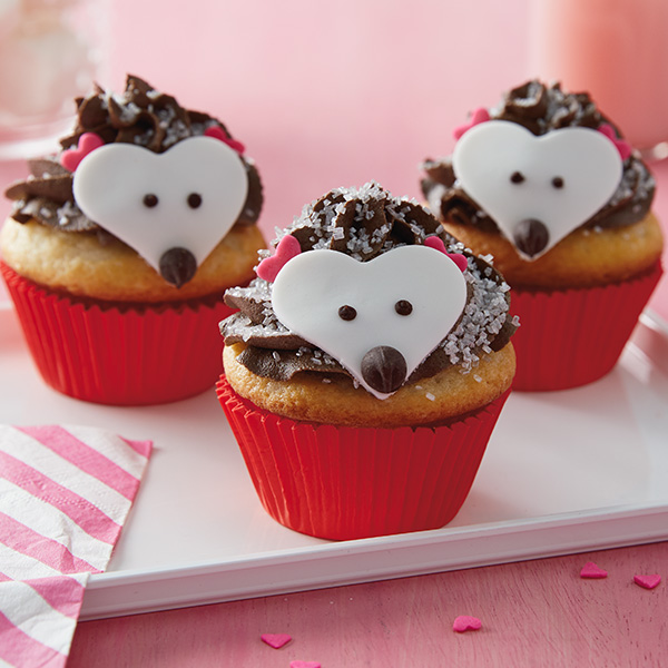 Hedgehog Cupcakes