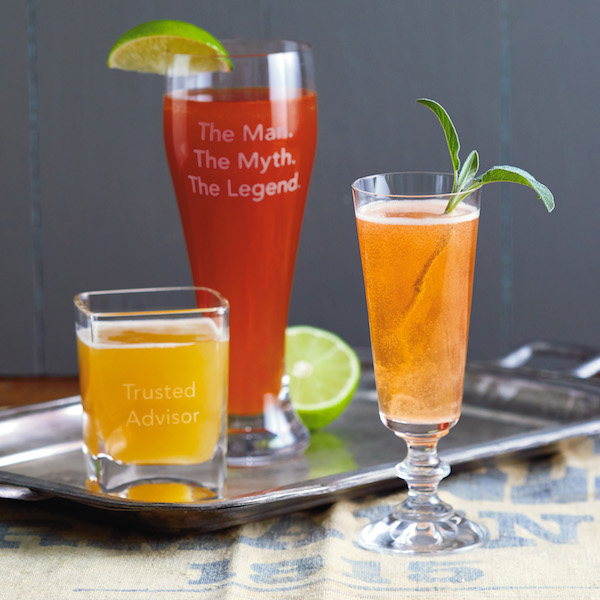 Easy, refreshing beer cocktails on a tray.