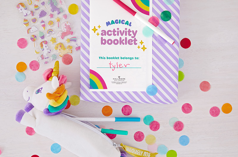 Unicorn coloring page for Unicorn Party