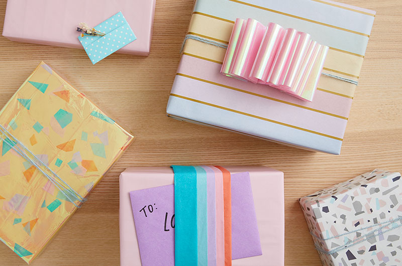 presents on a table