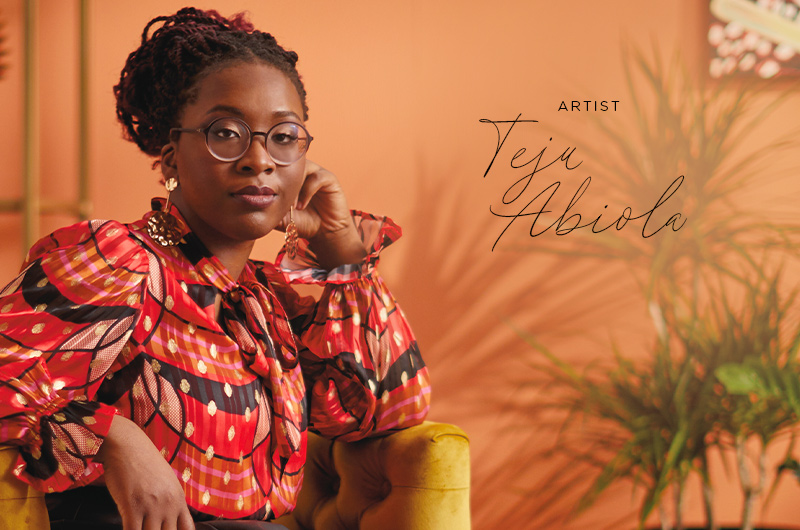 Hallmark Mahogany Artist Teju Abiola