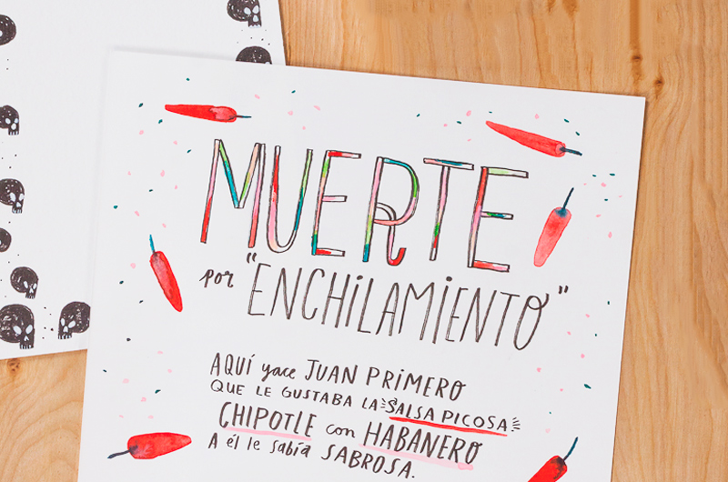 A literary calavera entitled
