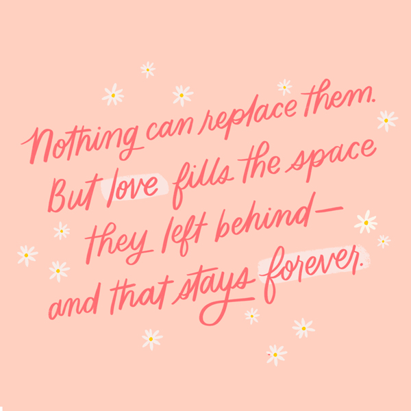 A lettered quote that reads,
