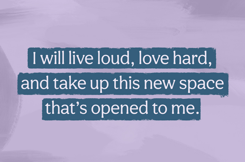 A typeset quote that reads,